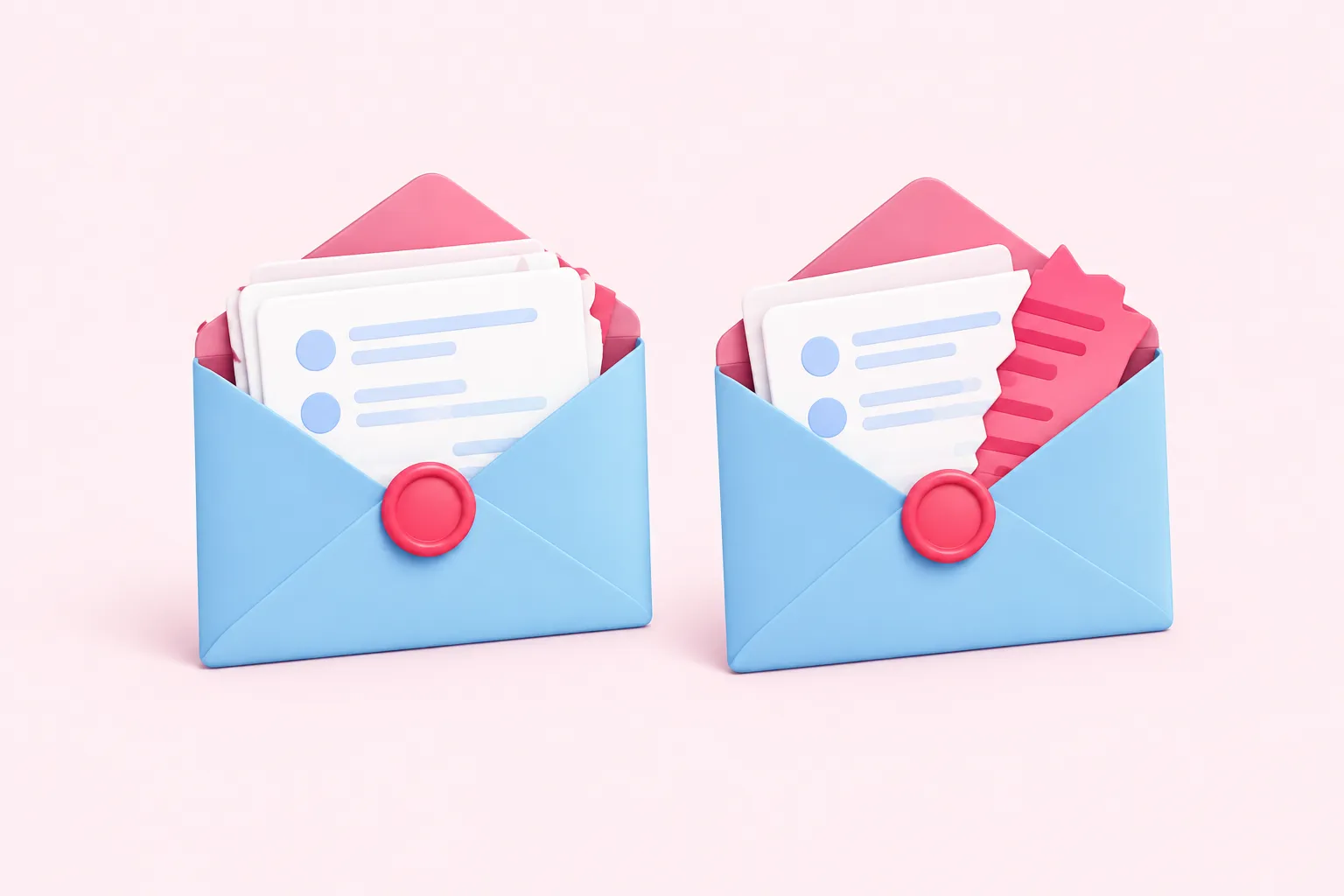 Two GraphQL response envelopes contain clean records or records mixed with an error fragment.